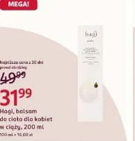 Hagi, balsam do ciała dla kobiet w ciąży