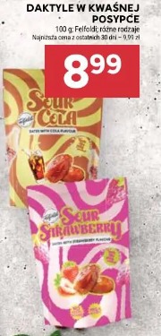 Daktyle w kwaśnej posypce