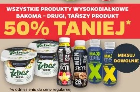 Produkty wysokobiałkowe Bakoma