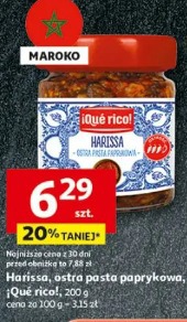 Harissa, ostra pasta paprykowa, ¡Qué rico!