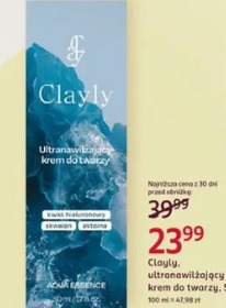 Clayly, ultranawilżający krem do twarzy