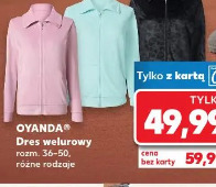 Oyanda Dres welurowy