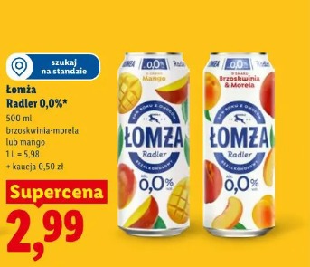Łomża Radler 0,0%