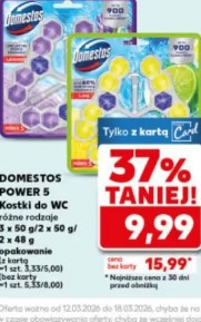Domestos Power 5 Kostki do WC