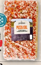 Pizza XXL z szynką i pieczarkami La Campagna