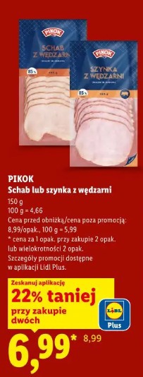 Pikok Schab lub szynka z wędzarni