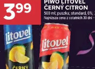Piwo Litovel Černý Citron