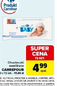 Chusteczki nawilżane CARREFOUR