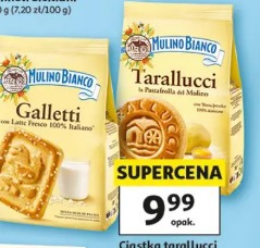 Ciastka tarallucci lub galletti Mulino Bianco