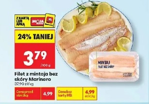 Filet z mintaja bez skóry Marinero