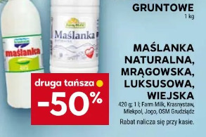 Maślanka naturalna, Mrągowska, Luksusowa, Wiejska