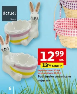 Podstawka ceramiczna zajączek