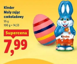 Kinder Mały zając czekoladowy