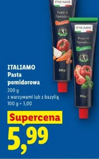 Italiamo Pasta pomidorowa z warzywami lub z bazylią