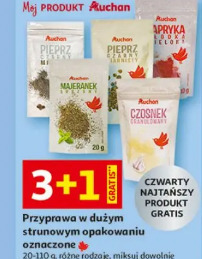 Auchan przyprawa w dużym strunowym opakowaniu