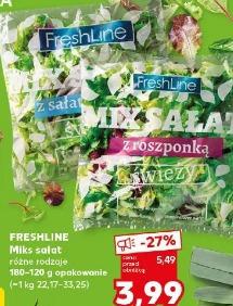 Freshline Miks sałat z roszponką świeży