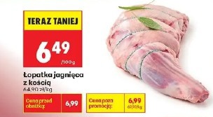 Łopatka jagnięca z kością