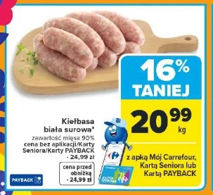 Kiełbasa biała surowa