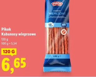 Pikok Kabanosy wieprzowe