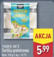 Trader Joe's Tortilla proteinowa