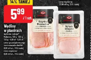 Wędliny w plastrach