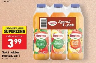 Hortex soki i nektar, 3x1 l