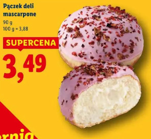 Pączek deli mascarpone
