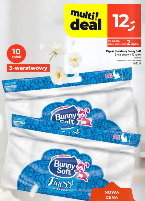 Papier toaletowy Bunny Soft