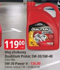 Olej silnikowy Qualitium Protec 5W-30/5W-40 Inter-Mix