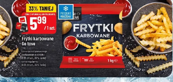 Frytki karbowane Go tove