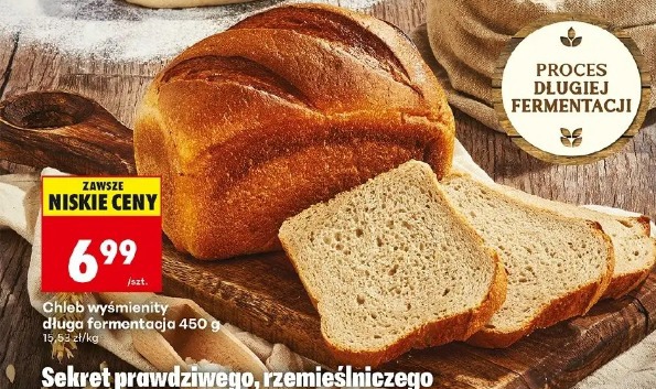 Chleb wyśmienity długa fermentacja
