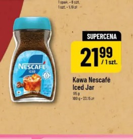 Kawa Nescafe Iced Jar