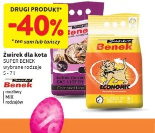 Żwirek dla kota Super Benek