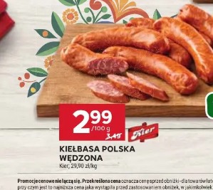 Kiełbasa polska wędzona Kier