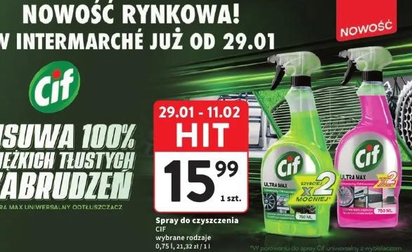 Cif spray do czyszczenia