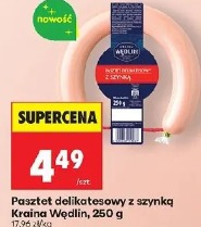Pasztet delikatesowy z szynką Kraina Wędlin