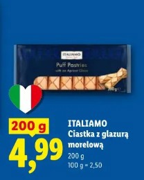 ITALIAMO Ciastka z glazurą morelową