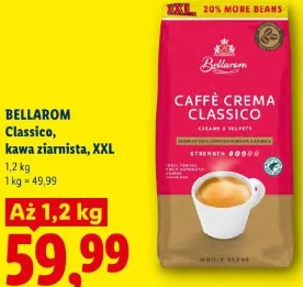 Bellarom Classico, kawa ziarnista, XXL