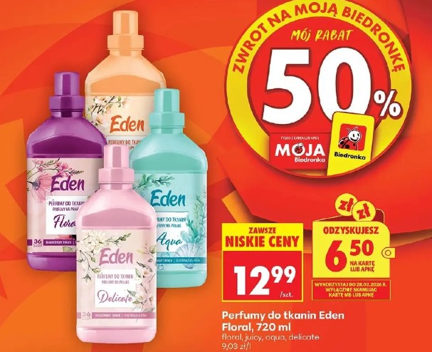 Perfumy do tkanin Eden Floral