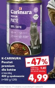 K-Carinura Pasztet premium dla kotów z kaczką