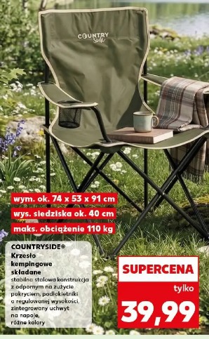 Countryside Krzesło kempingowe składane