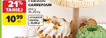 Babka drożdżowa z bakaliami CARREFOUR
