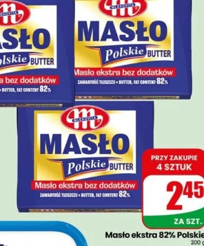 Masło ekstra 82% Polskie