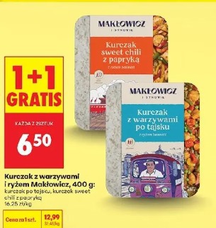 Kurczak z warzywami i ryżem Makłowicz