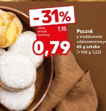 Pączek z nadzieniem wieloowocowym