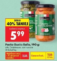 Pesto Gusto Bella, 190 g alla Calabrese, con rucola