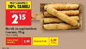 Borek ze szpinakiem i serem