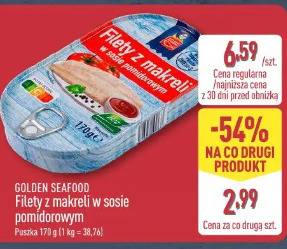Golden Seafood Filety z makreli w sosie pomidorowym