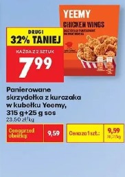 Panierowane skrzydełka z kurczaka w kubełku Yeemy