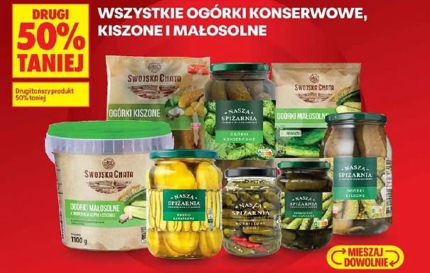Wszystkie ogórki konserwowe, kiszone i małosolne